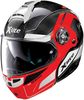 X-lite X-1004 Ultra Carbon Charismatic N-Com Helm Zwart Rood S