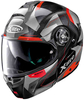 X-Lite X-1004 Ultra Carbon Dedalon N-Com Helm Rood L