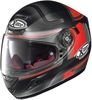 X-Lite X-702 GT Ofenpass N-Com Helm,  zwart-rood,  afmeting XS