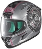 X-Lite X-802RR Cafe Club Helm,  grijs-zilver,  afmeting XS