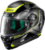 X-lite X-803 Agile Helm,  zwart-geel-zilver,  afmeting S