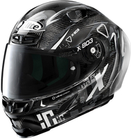 X-Lite X-803 RS Ultra Carbon Darko Helm,  zwart-wit,  afmeting S