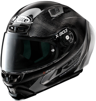 X-Lite X-803 RS Ultra Carbon Hot Lap Helm,  zwart,  afmeting XS
