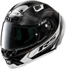 X-Lite X-803 RS Ultra Carbon Hot Lap Helm,  zwart-wit,  afmeting XL