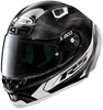 X-Lite X-803 RS Ultra Carbon Hot Lap Helm,  zwart-wit,  afmeting XS