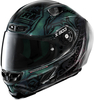X-Lite X-803 RS Ultra Carbon Replica C. Stoner Superhero Helm,  zwart-groen,  afmeting XL