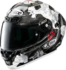 X-Lite X-803 RS Ultra Carbon Replica C.Checa Helm,  grijs-wit,  afmeting M