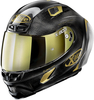 X-Lite X-803 RS Ultra Carbon Replica Golden Edition Helm,  zwart-goud,  afmeting XL