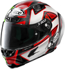 X-Lite X-803 RS Ultra Carbon Replica Petrucci Misano Helm,  zwart-rood-groen,  afmeting XL