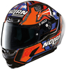 X-Lite X-803 RS Ultra Carbon Stoner Helm,  blauw-oranje,  afmeting S