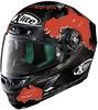 X-Lite X-803 Ultra Carbon Checa Helm,  zwart-rood,  afmeting XS