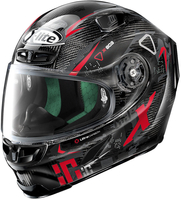 X-Lite X-803 Ultra Carbon Darko Helm,  zwart-rood,  afmeting XS