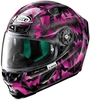 X-Lite X-803 Ultra Carbon Imago Helm Zwart Donkerrood S