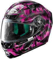X-Lite X-803 Ultra Carbon Imago Helm Zwart Donkerrood S
