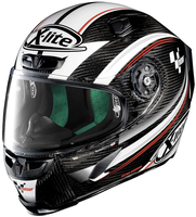 X-Lite X-803 Ultra Carbon MotoGp Helm,  wit-carbon,  afmeting M