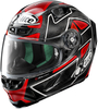 X-Lite X-803 Ultra Carbon Replica D.Petrucci Helm,  zwart-rood,  afmeting XL