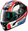 X-Lite X-803 Ultra Carbon Rins Helm,  rood-blauw,  afmeting L