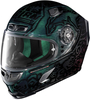 X-Lite X-803 Ultra Carbon Stoner Superhero Helm,  zwart-groen,  afmeting M