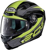 X-Lite X-803 Ultra Carbon Tester Helm Zwart Geel M