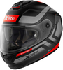 X-lite X-903 Airborne N-Com Helm,  zwart-grijs-rood,  afmeting XL