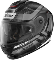X-lite X-903 Ultra Carbon Airborne N-Com Helm,  zwart-grijs-wit,  afmeting XL