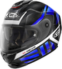X-Lite X-903 Ultra Carbon Cheyenne N-Com Helm,  zwart-blauw,  afmeting S