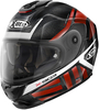 X-Lite X-903 Ultra Carbon Cheyenne N-Com Helm,  zwart-rood,  afmeting M