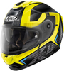X-Lite X-903 Ultra-Carbon Evocator N-Com Helm,  geel,  afmeting S