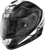X-Lite X-903 Ultra Carbon Grand Tour N-Com Helm,  zwart-wit,  afmeting XL