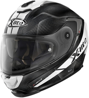 X-Lite X-903 Ultra Carbon Grand Tour N-Com Helm,  zwart-wit,  afmeting XL