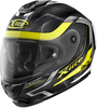 X-Lite X-903 Ultra Carbon Harden N-Com Helm,  zwart-geel,  afmeting S