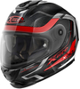 X-Lite X-903 Ultra Carbon Harden N-Com Helm,  zwart-rood,  afmeting S