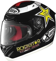 X-Lite X802 Lorenzo Replica 48 Helm Zwart,  zwart,  afmeting XL