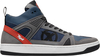 XPD Moto-1 Motorschoenen,  zwart-grijs-blauw,  afmeting 44 voor man