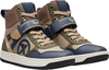 XPD Moto Pro Motorschoenen,  groen-blauw-beige,  afmeting 41 voor man