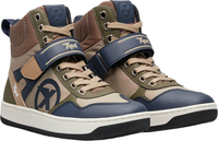 XPD Moto Pro Motorschoenen,  groen-blauw-beige,  afmeting 41 voor man