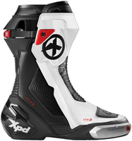 XPD XP9-R Air geperforeerde motorlaarzen,  zwart-wit,  afmeting 40 voor man