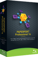 PaperPort Professional 14 - Bespaar 20% - Scanning- en documentbeheersoftware (Pakketverzending)