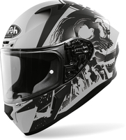 Airoh Valor Akuna,  integraalhelm,  kleur: Mat Zwart/Grijs,  maat: XXL