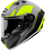 Airoh Valor Wings,  integraalhelm,  kleur: Mat Grijs/Zwart/Neon-Geel,  maat: S