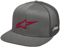 Alpinestars 3D Ageless,  pet,  kleur: Grijs/Rood,  maat: Een maat