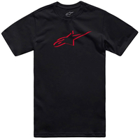 Alpinestars Ageless Shadow CSF,  t-shirt,  kleur: zwart/rood,  maat: XXL