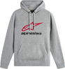 Alpinestars Always V3,  capuchon,  kleur: grijs/rood/zwart,  maat: S