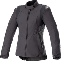 Alpinestars Alya Sport,  textieljas waterdicht vrouwen,  kleur: zwart/zwart,  maat: S