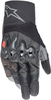 Alpinestars AMT-10 HDry,  handschoenen waterdicht,  kleur: zwart/donkergrijs,  maat: S