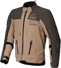 Alpinestars AMT-8,  textieljas DrystarXF,  kleur: Donkerbruin/Lichtbruin,  maat: S