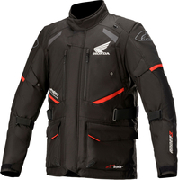 Alpinestars Andes V3 Honda,  textieljas Drystar,  kleur: zwart/rood,  maat: XXL
