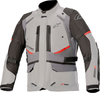 Alpinestars Andes V3,  textiele jas Drystar,  kleur: lichtgrijs/donkergrijs,  maat: XXL