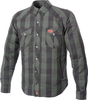 Büse Fairbanks,  shirt/textiel jasje,  kleur: donkergroen/zwart,  maat: 3XL