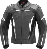 Büse Imola,  leren jas vrouwen,  kleur: zwart/witte,  maat: 34